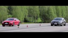Audi RS7 vs Mercedes CLS 63 AMG BiTurbo Performance Package