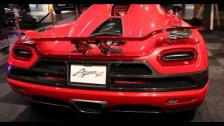 [4k] Red Koenigsegg Agera R record car in Ultra HD