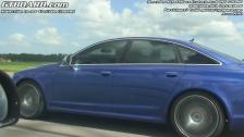 1080p: Mercedes SLS AMG vs Evotech Audi RS6 Sedan 740 HP