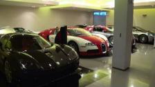 1080: Supercar collection in detail: Bugatti Veyron, Enzo Ferrari, Koenigsegg, Gemballa Mirage GT