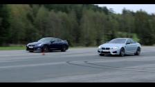 [4k] BMW M6 Gran Coupe vs Nissan GT-R 550 HP (both stock) in Ultra HD