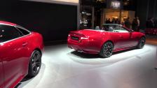 Jaguar XKR, XJR, XFR-S and F-Type at Frankfurt 2013 Auto Salon