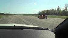 Uncut Nissan GT-R V-Spec vs Lamborghini LP550-2 Valentino Balboni Gallardo