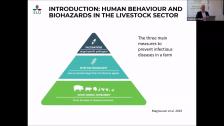 Human Behavior and Biohazards in the Livestock Sector 29 october