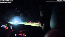 Night Autobahn with BMW M3 DCT (limited) with three people in the car