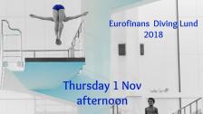 Eurofinans Diving Lund Thursday PM