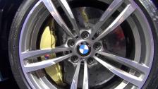 BMW M3 M Ceramic Brakes in detail at Geneva 2014