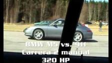 m5board.com presents: BMW M5 E60 vs. Porsche 911 Carrera 2 (996)