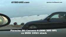 HD: Porsche 911 Carrera 4 (996 320 HP) vs BMW 335Ci stock = GTBoard.com