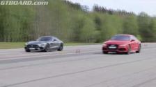 [50p] Mercedes AMG GT S vs Audi RS7