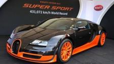 351 km/h (219 mph) Bugatti Veyron Vitesse on unli