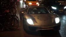 [50p] Gumball Porsche 918 Spyder leaving The Wall / V first party before gathering at Norrbro