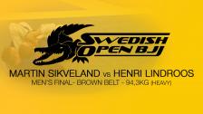 [SWOPBJJ 2016] Final: Martin Sikveland vs Henri Lindroos