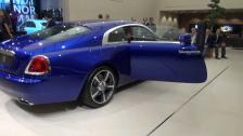 Salamanca Blue Rolls Royce Wraith at Frankfurt Salon 2013