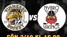 Vimmerby Hockey vs. Nybro Vikings