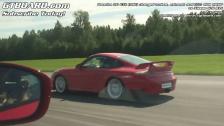 1080p: Nissan GT-R vs Porsche 911 GT2 (996) 484 RWHP