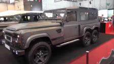 [4k] Huntsman Land Rover 6x6 Geneva 2015