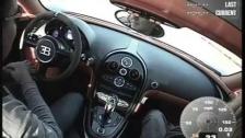 Video VBox Bugatti Veyron Grand Sport Vitesse 30-190 miles per hour (mph)