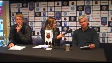 Presskonferens efter Hammarby - Östersunds FK