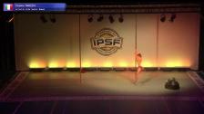 Artistic Women Simona Narcisi of Italy - Finals 8th 2017 World Artistic Pole Championships