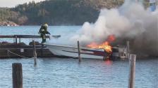 13112017 Båtbrand