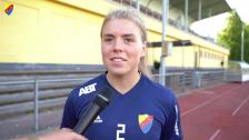Ingibjörg Sigurdadottir inför DIF-Växjö