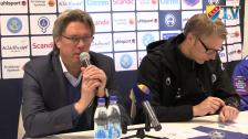 Presskonferensen efter Åtvidaberg-Djurgården