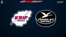 Krif Hockey Vs Tranås AIF 1-2 SD
