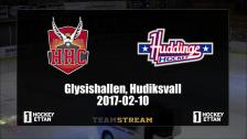 Highlights Hudik Hockey - Huddinge 2017-02-10