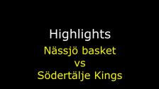 Highlights Nässjö Basket - Södertälje Kings