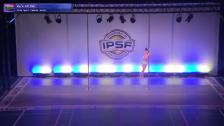 Junior Female Kyra Ayling of South Africa- Prelim 2017 World Pole Sports Championships