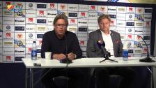 Presskonferensen med Pelle Olsson och Peter Swärdh