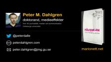 Sociala medier och “filterbubblor” - Öppen föreläsning Peter M. Dahlgren