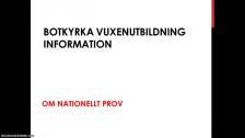 Information: vad är NP (nationellt prov)? - på ryska