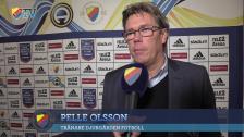 Pelle Olsson efter krysset mot Göteborg
