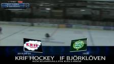 KRIF Hockey - IF Björklöven 1-3