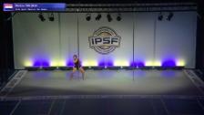 Masters 50+ Monica Van Beek of the Netherlands - Finals 8th 2017 World Pole Sports Championships