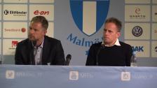 Presskonferensen efter Malmö FF - Hammarby